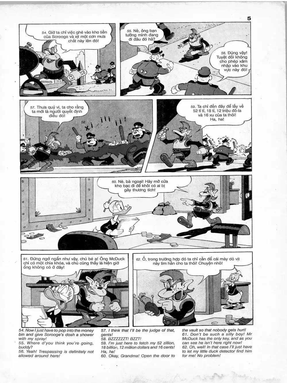 Truyện Tranh Donald Và Bạn Hữu trang 2