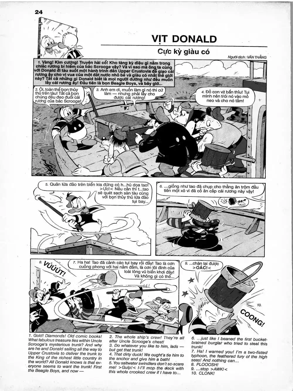 Truyện Tranh Donald Và Bạn Hữu trang 2