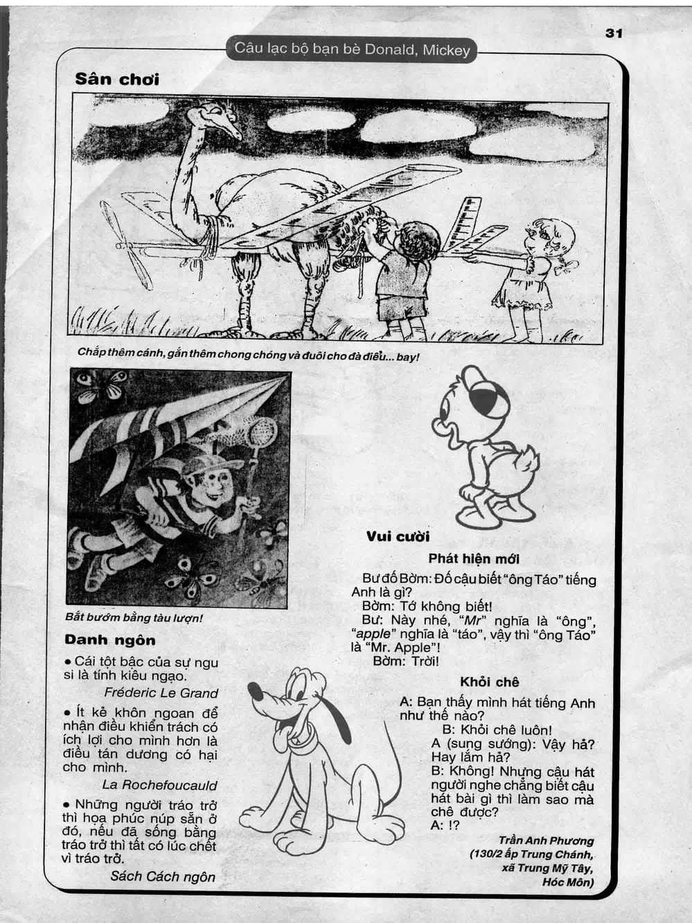 Truyện Tranh Donald Và Bạn Hữu trang 2