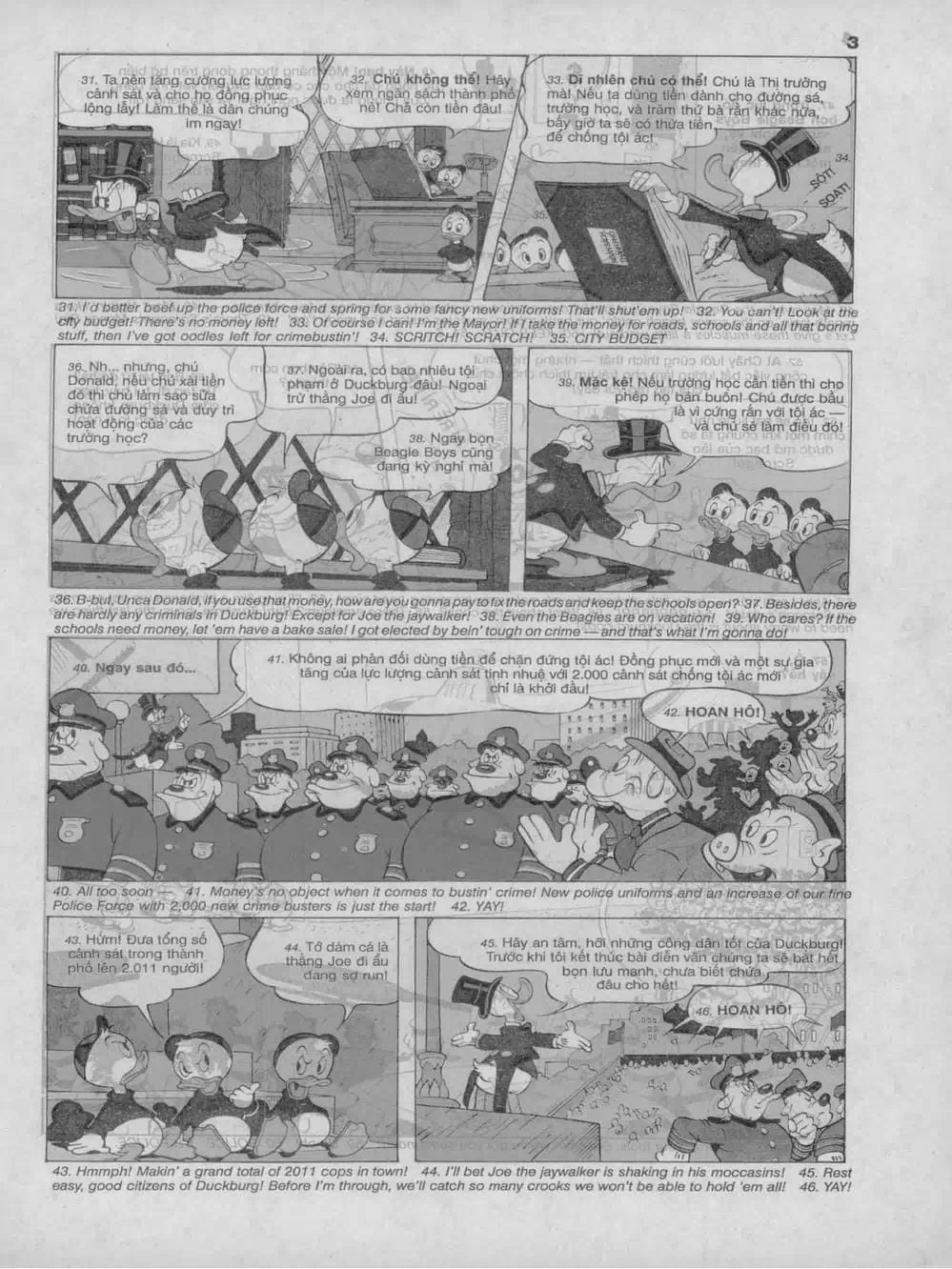 Truyện Tranh Donald Và Bạn Hữu trang 2