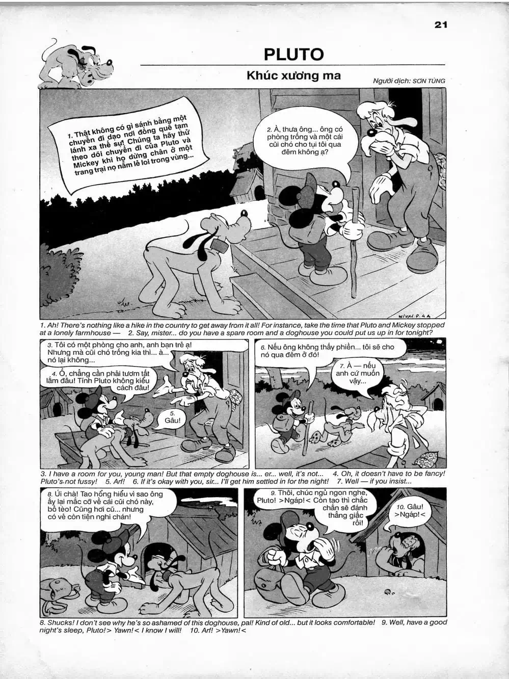 Truyện Tranh Donald Và Bạn Hữu trang 2