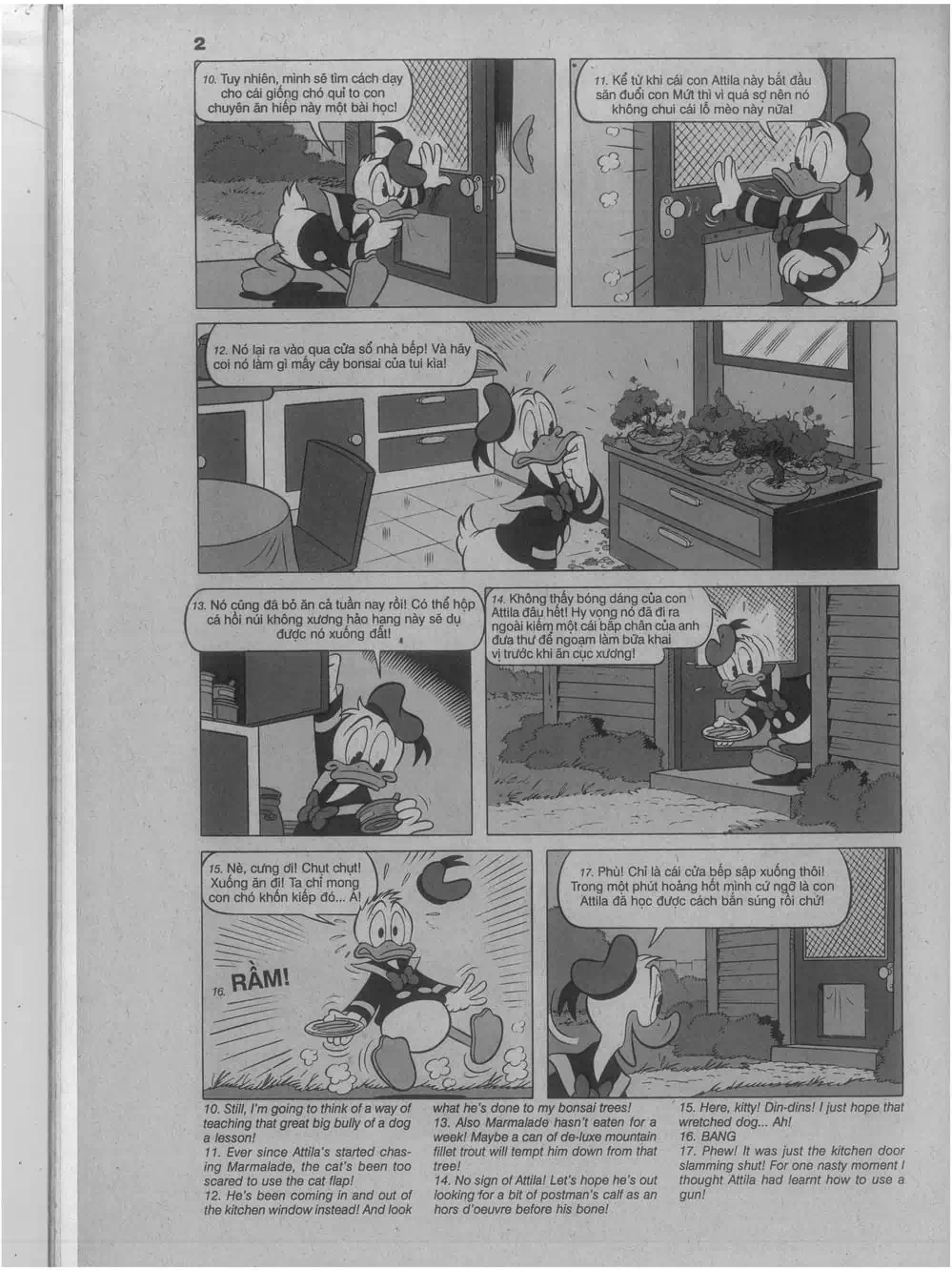 Truyện Tranh Donald Và Bạn Hữu trang 2