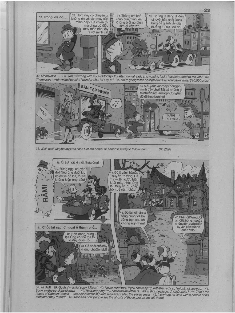 Truyện Tranh Donald Và Bạn Hữu trang 2