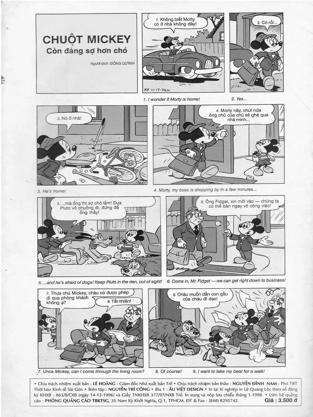 Truyện Tranh Donald Và Bạn Hữu trang 2