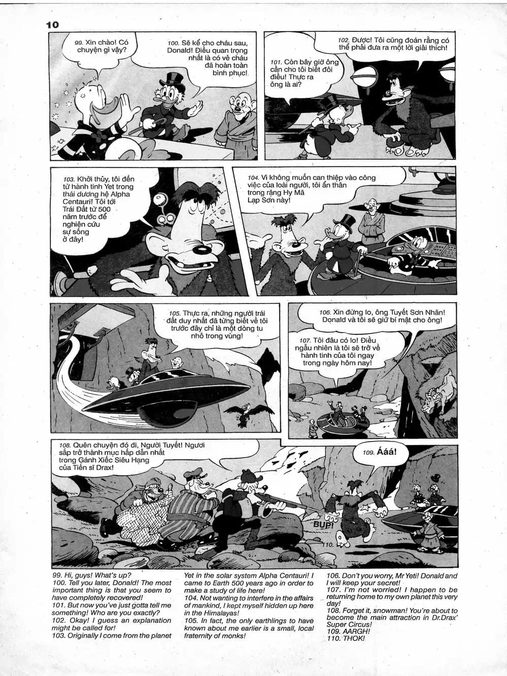 Truyện Tranh Donald Và Bạn Hữu trang 2