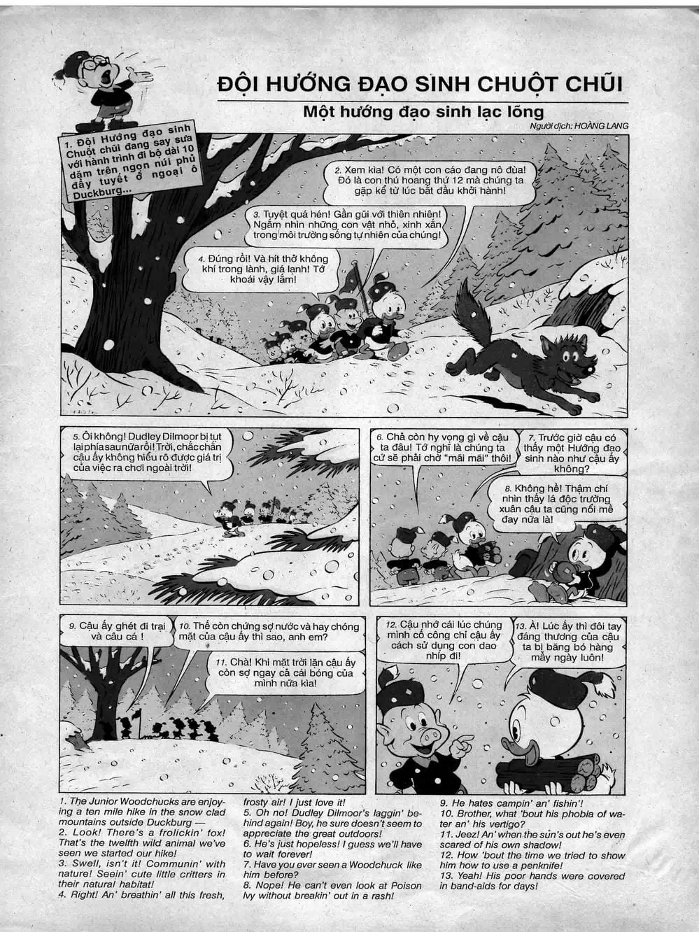 Truyện Tranh Donald Và Bạn Hữu trang 2