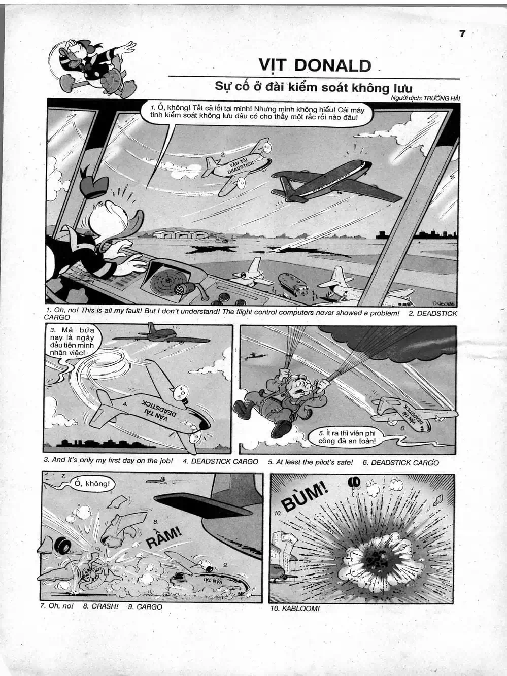 Truyện Tranh Donald Và Bạn Hữu trang 2