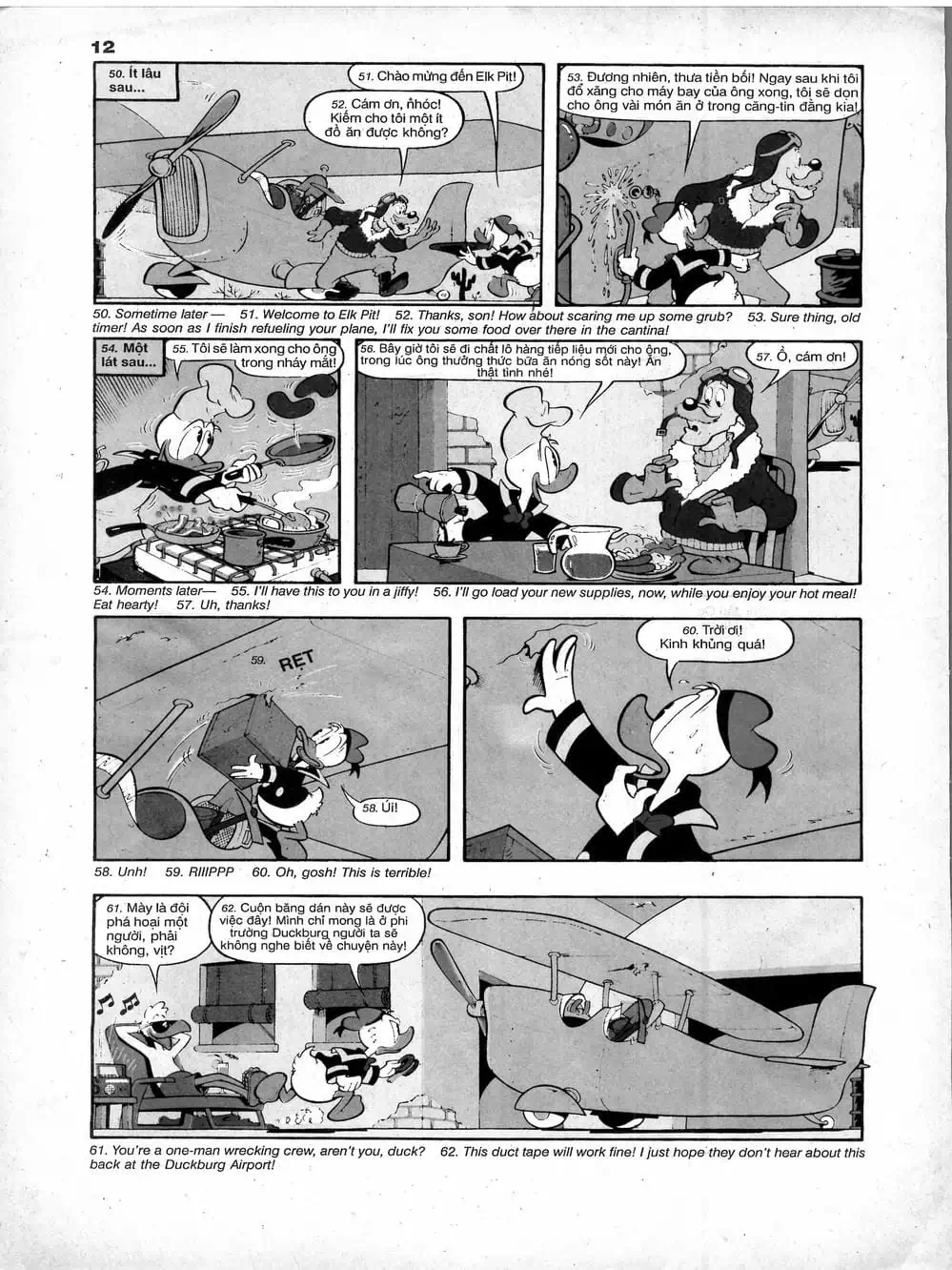 Truyện Tranh Donald Và Bạn Hữu trang 2