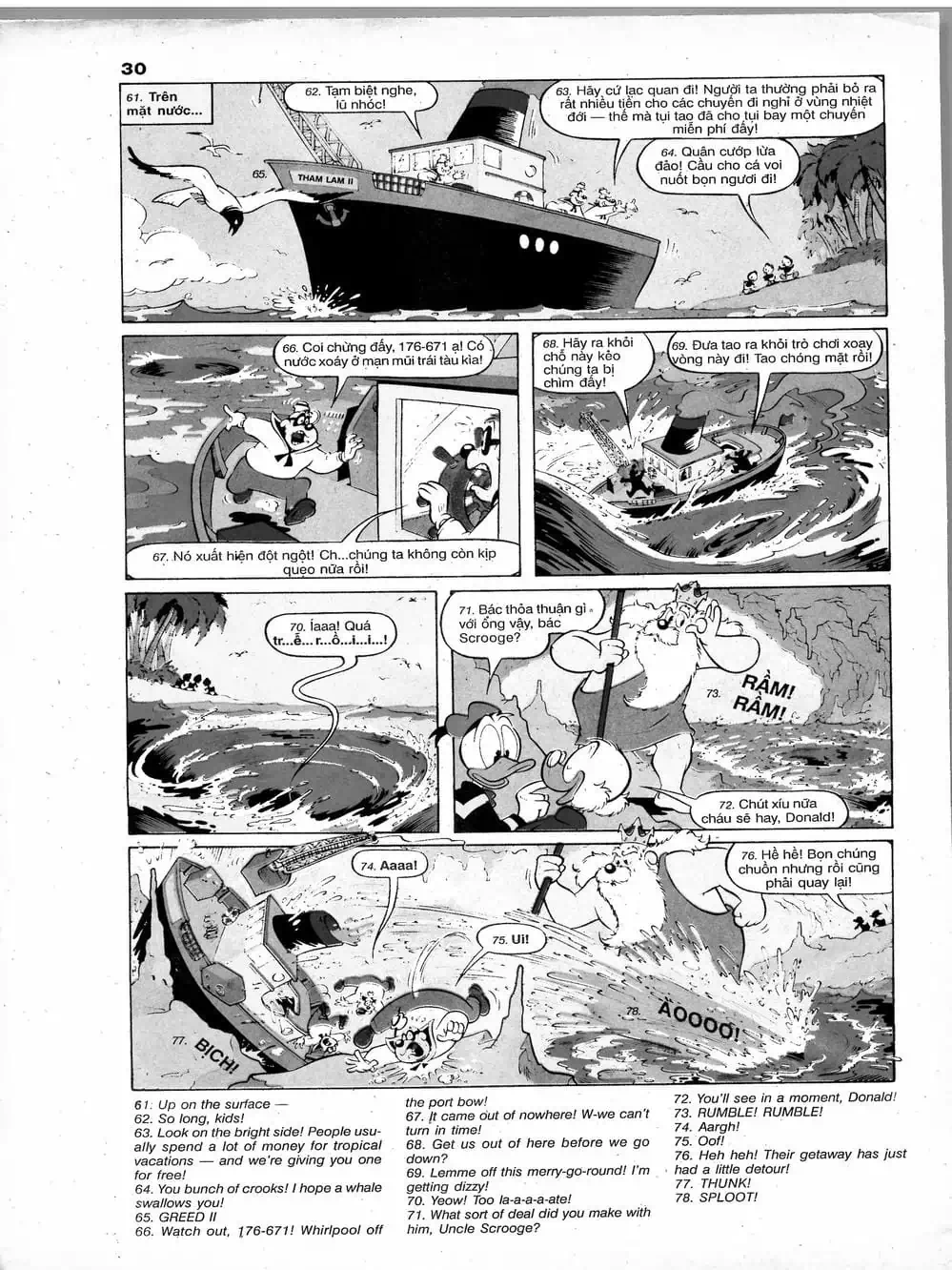 Truyện Tranh Donald Và Bạn Hữu trang 2