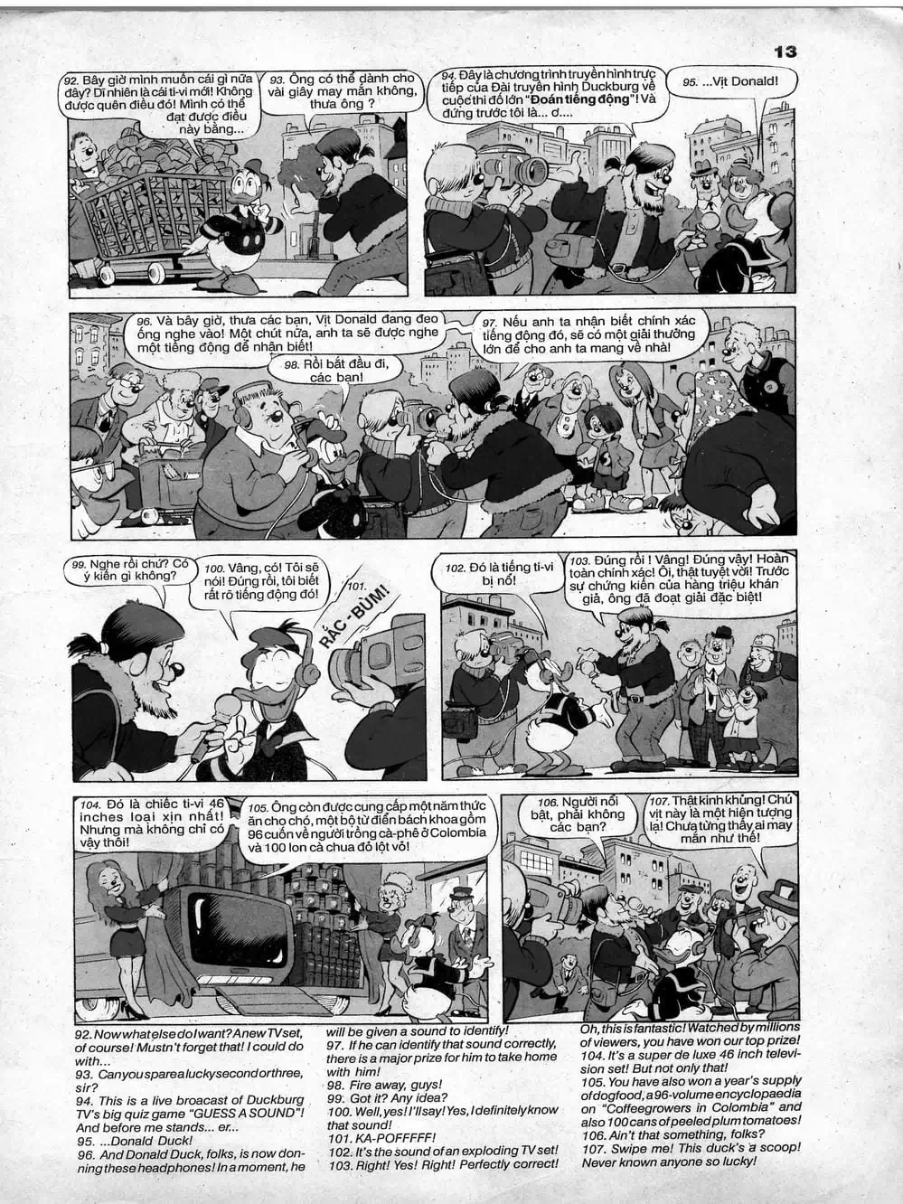Truyện Tranh Donald Và Bạn Hữu trang 2