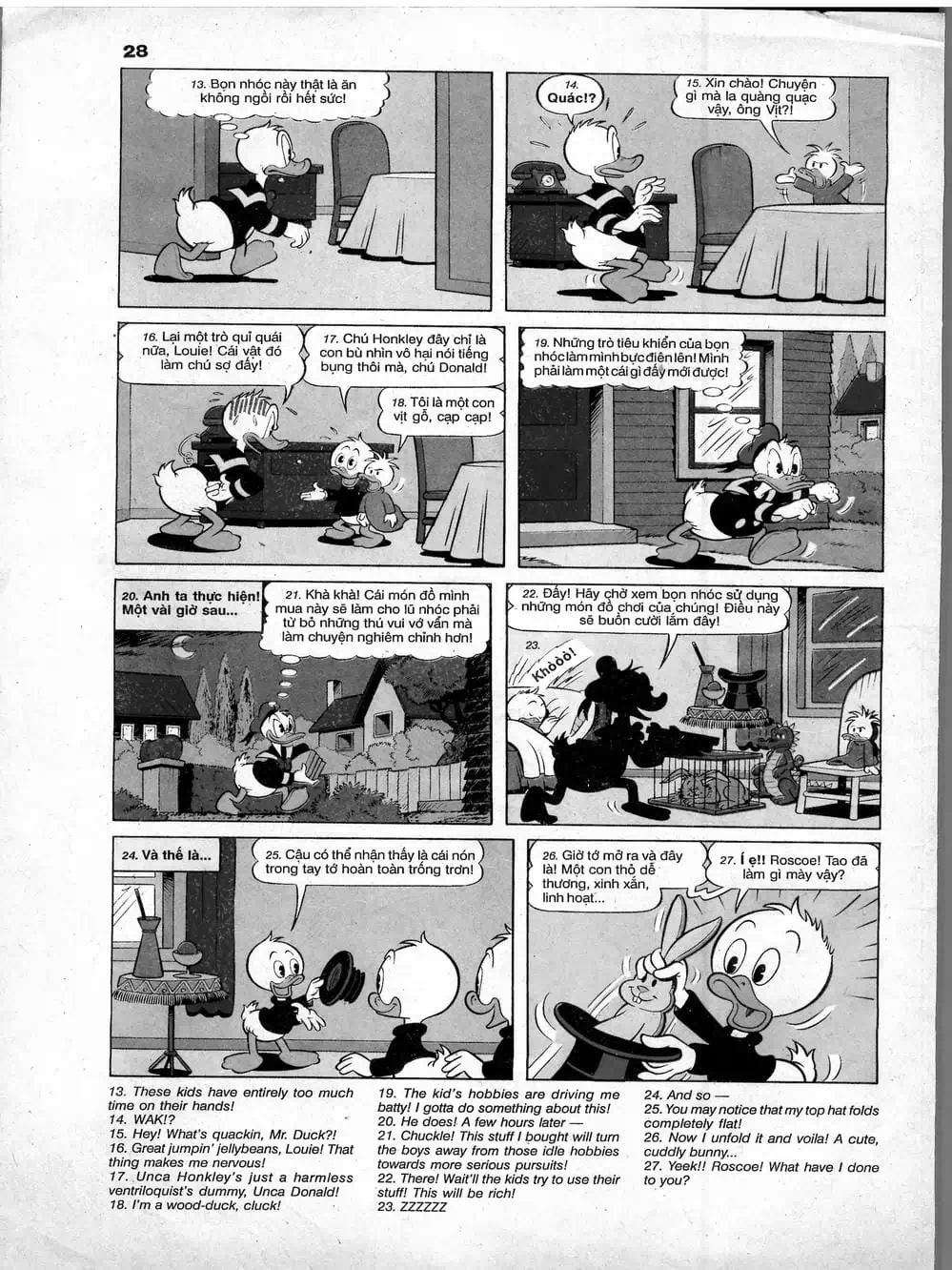 Truyện Tranh Donald Và Bạn Hữu trang 2