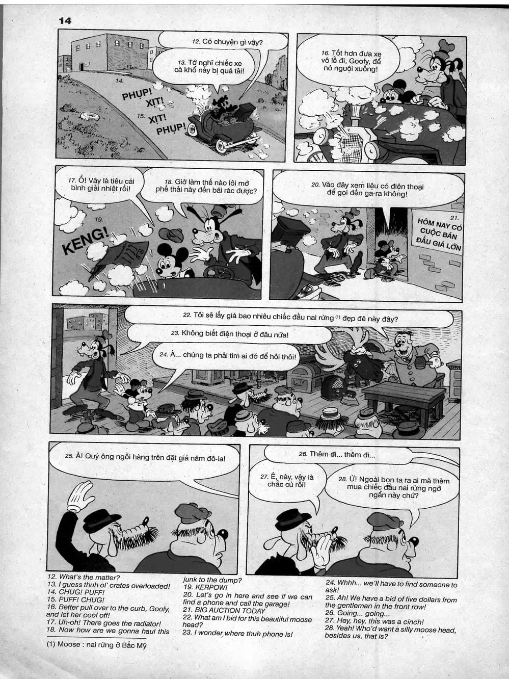 Truyện Tranh Donald Và Bạn Hữu trang 2