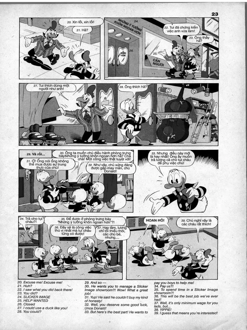 Truyện Tranh Donald Và Bạn Hữu trang 2