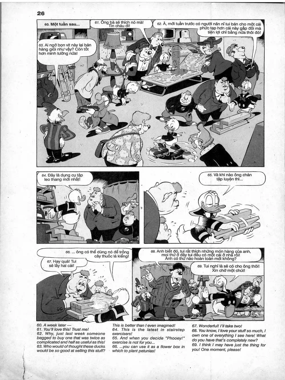 Truyện Tranh Donald Và Bạn Hữu trang 2