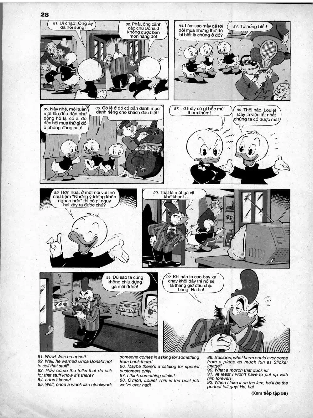 Truyện Tranh Donald Và Bạn Hữu trang 2