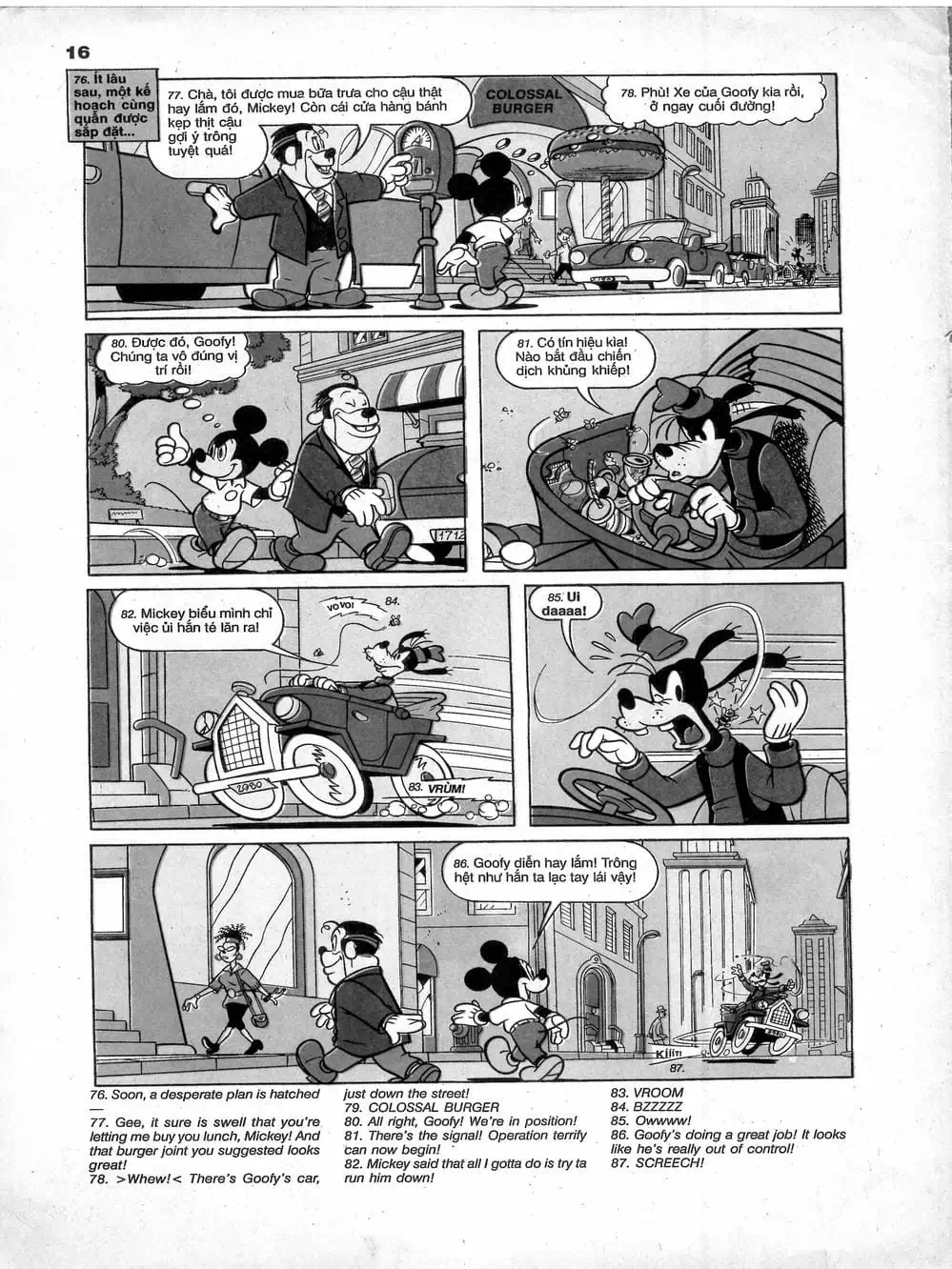 Truyện Tranh Donald Và Bạn Hữu trang 2