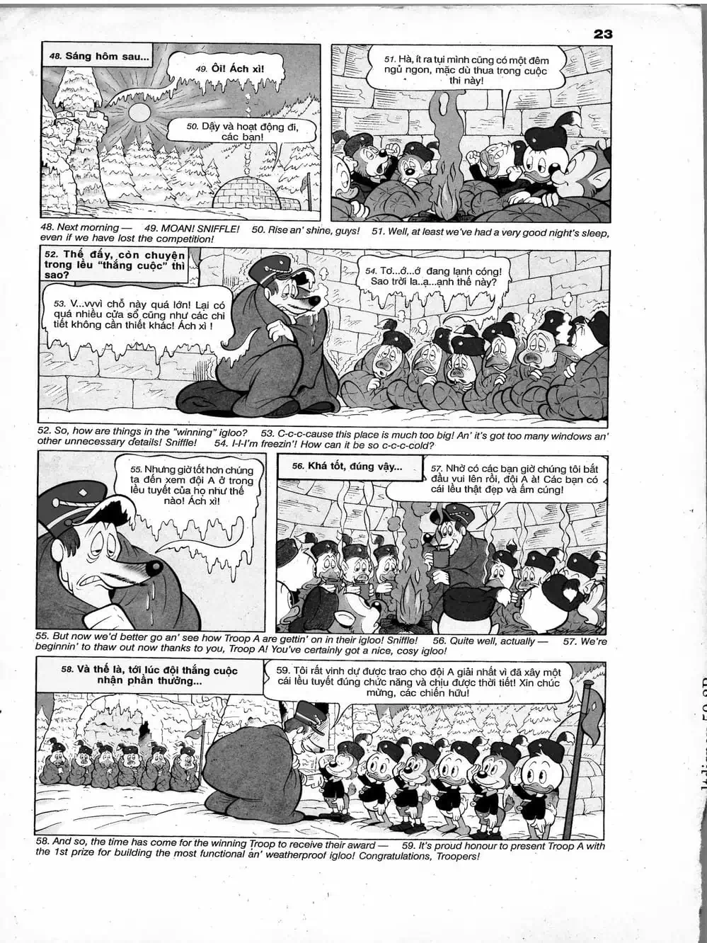 Truyện Tranh Donald Và Bạn Hữu trang 2