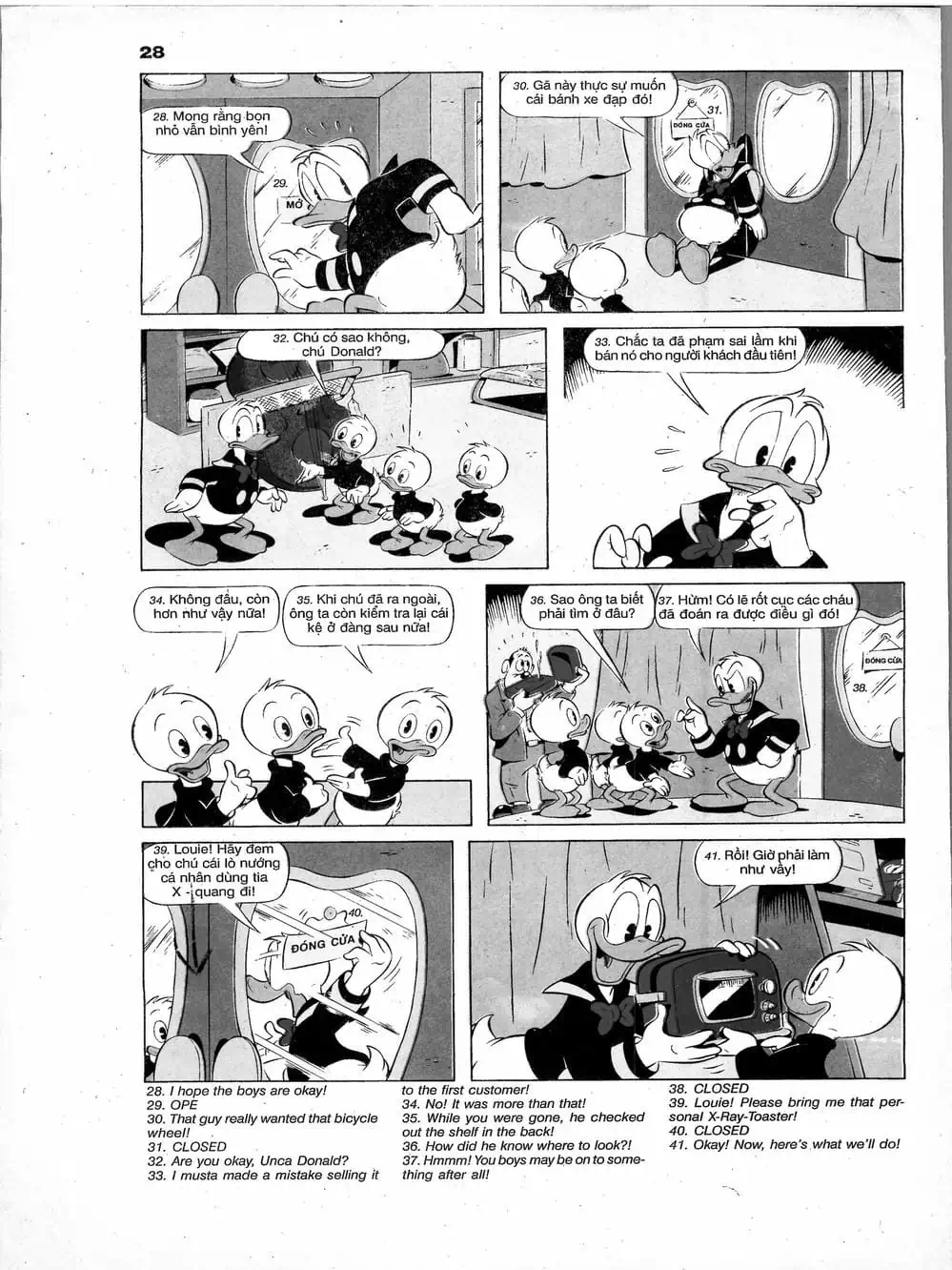 Truyện Tranh Donald Và Bạn Hữu trang 2