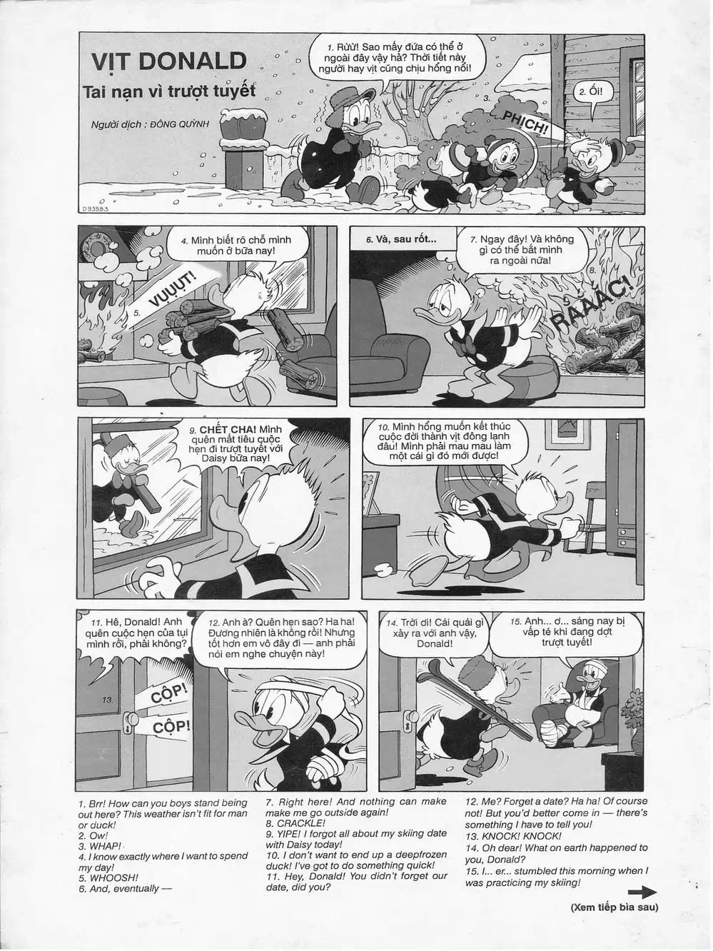 Truyện Tranh Donald Và Bạn Hữu trang 2
