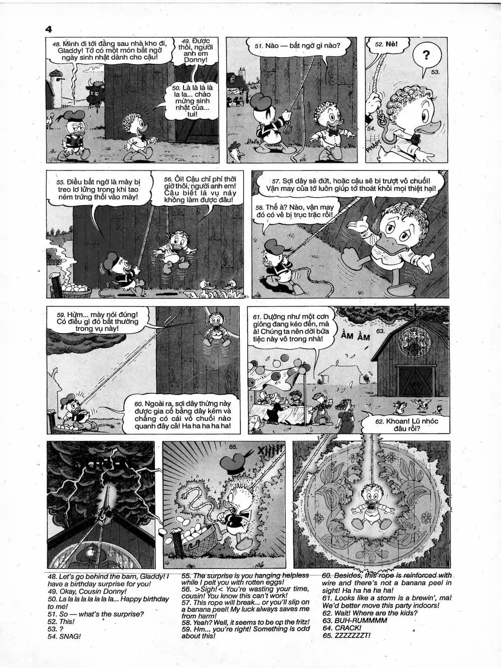Truyện Tranh Donald Và Bạn Hữu trang 2