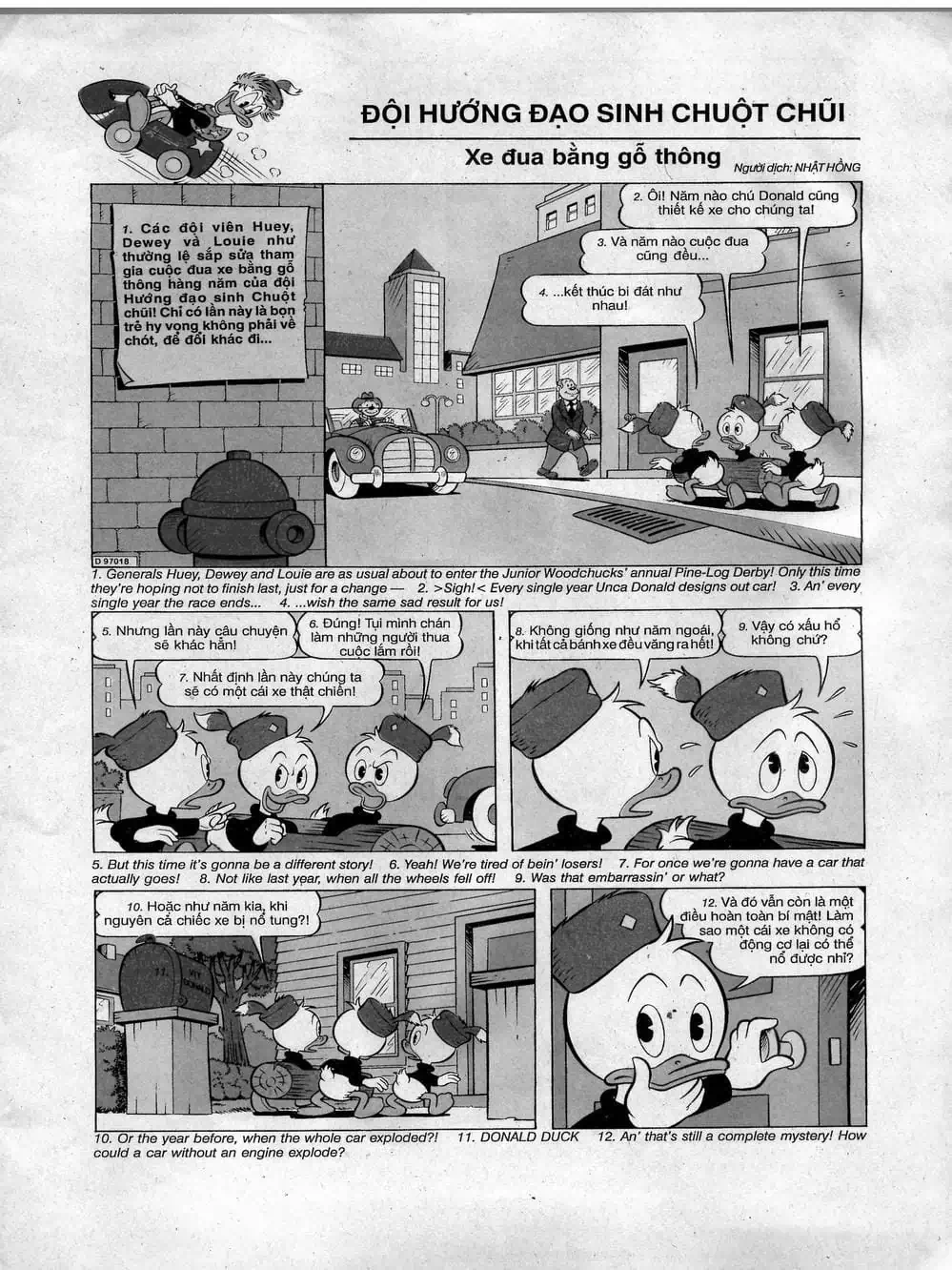 Truyện Tranh Donald Và Bạn Hữu trang 2