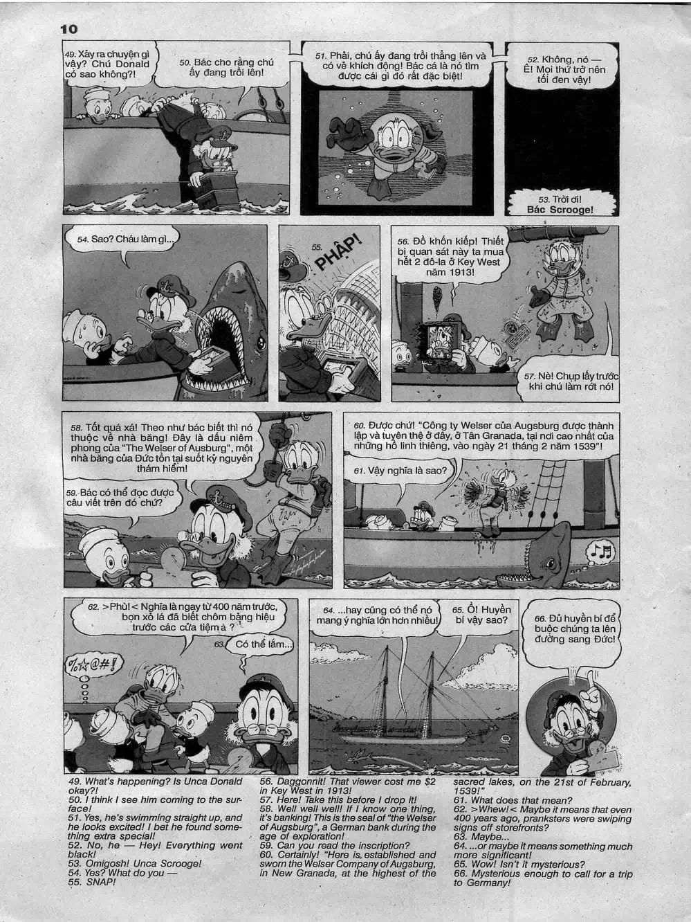 Truyện Tranh Donald Và Bạn Hữu trang 2