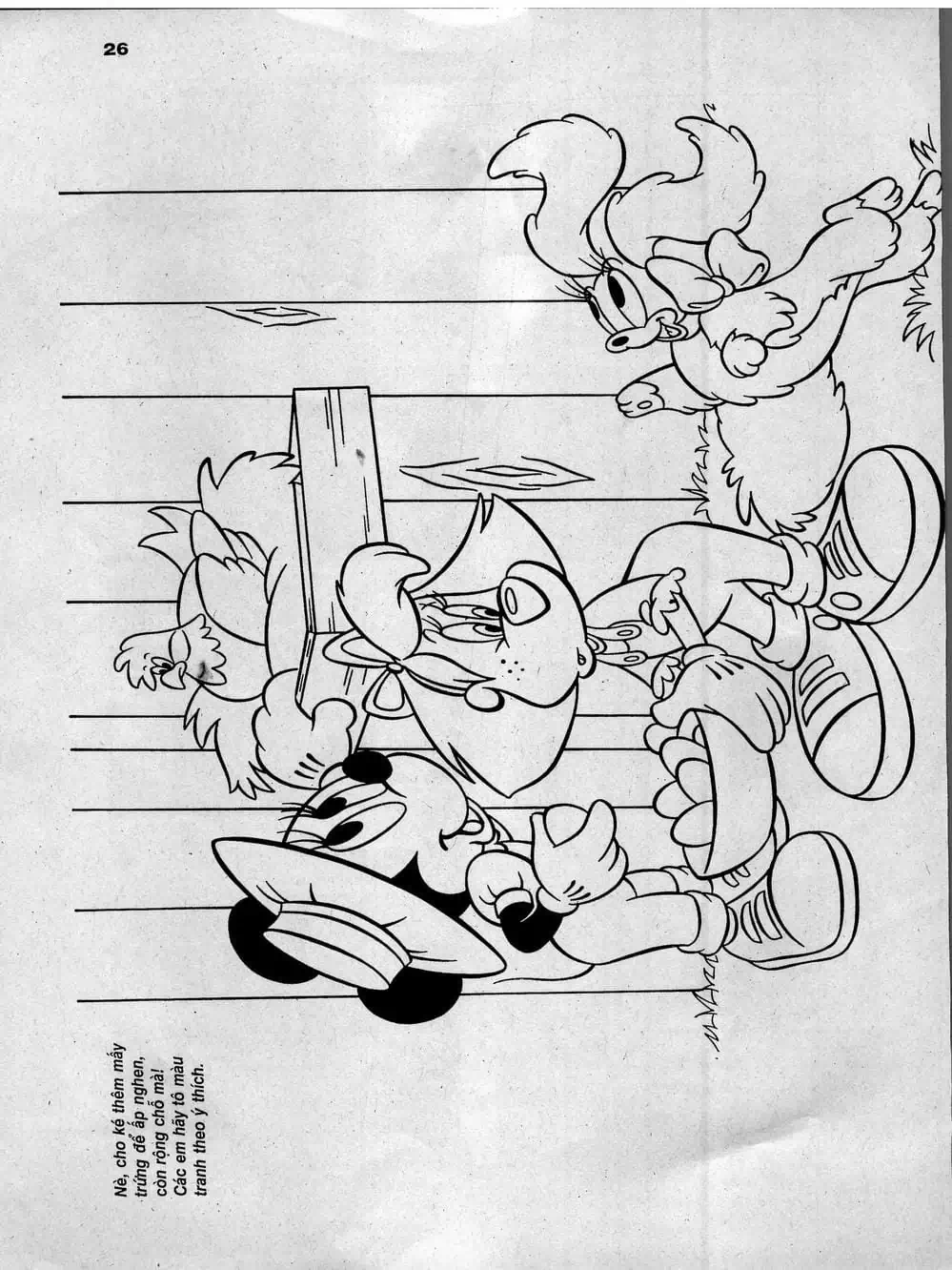 Truyện Tranh Donald Và Bạn Hữu trang 2