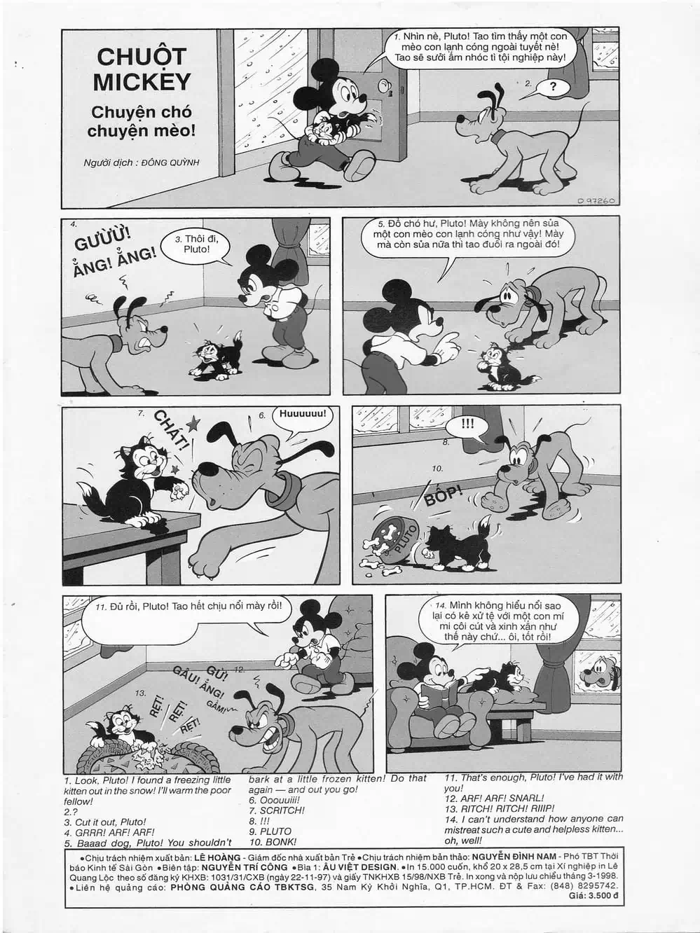 Truyện Tranh Donald Và Bạn Hữu trang 2