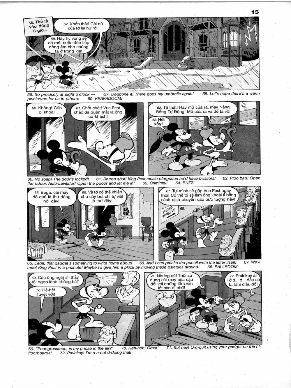 Truyện Tranh Donald Và Bạn Hữu trang 2