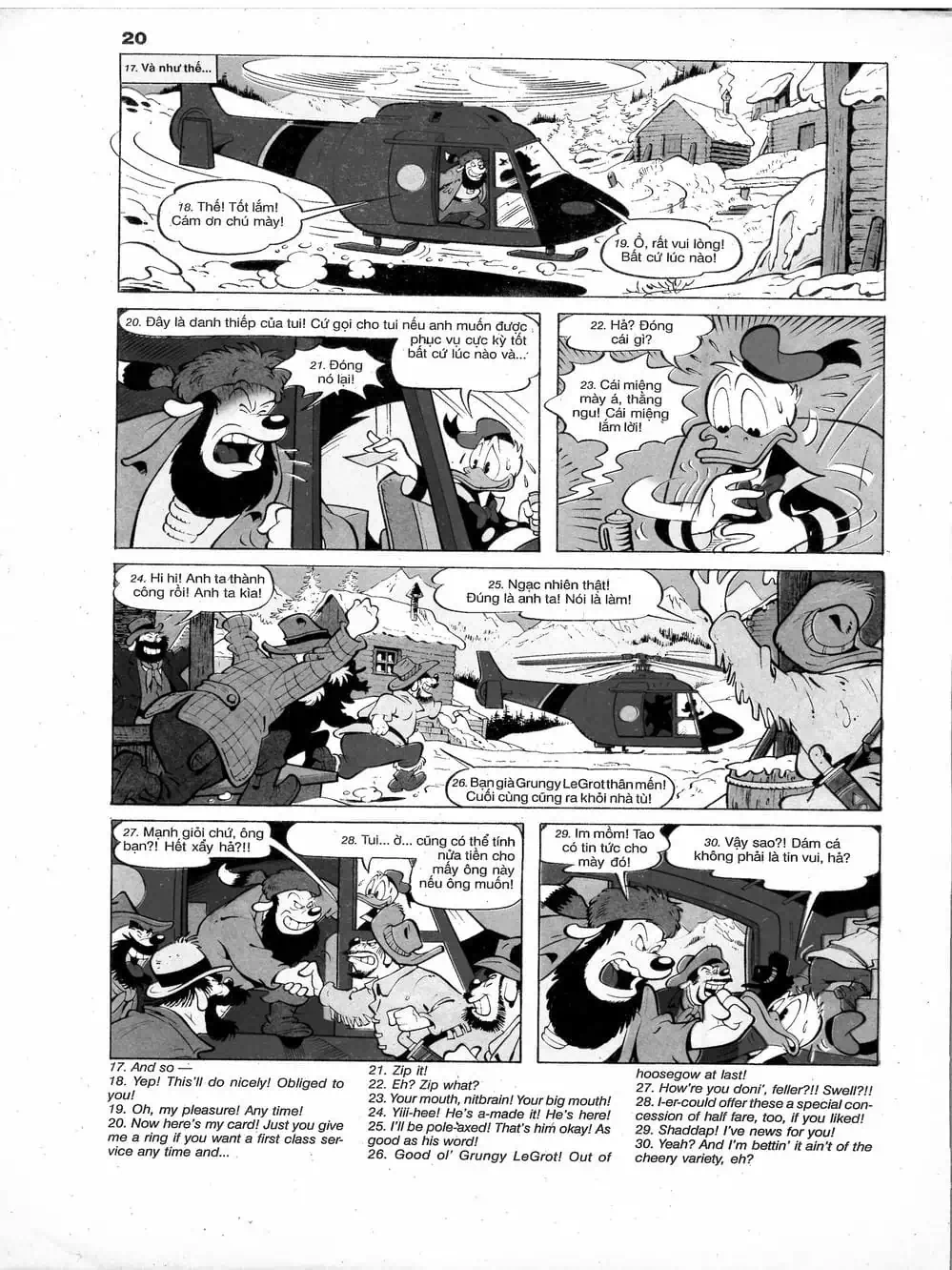 Truyện Tranh Donald Và Bạn Hữu trang 2