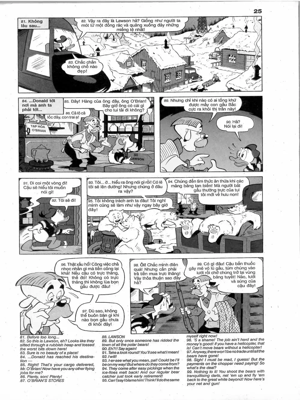 Truyện Tranh Donald Và Bạn Hữu trang 2