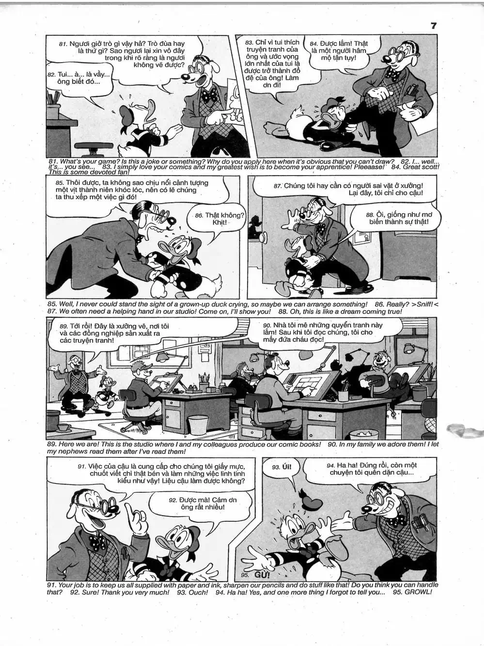 Truyện Tranh Donald Và Bạn Hữu trang 2