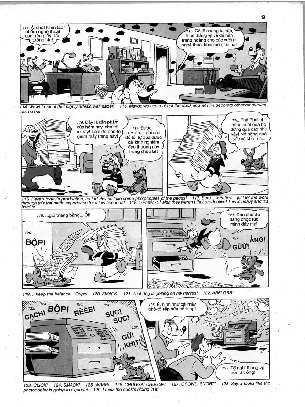 Truyện Tranh Donald Và Bạn Hữu trang 2