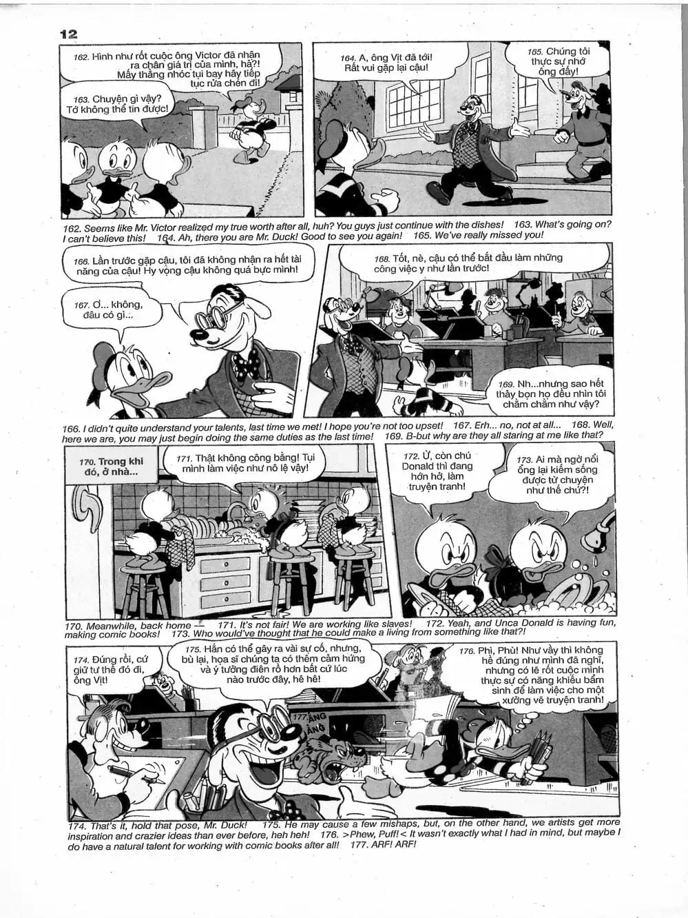 Truyện Tranh Donald Và Bạn Hữu trang 2