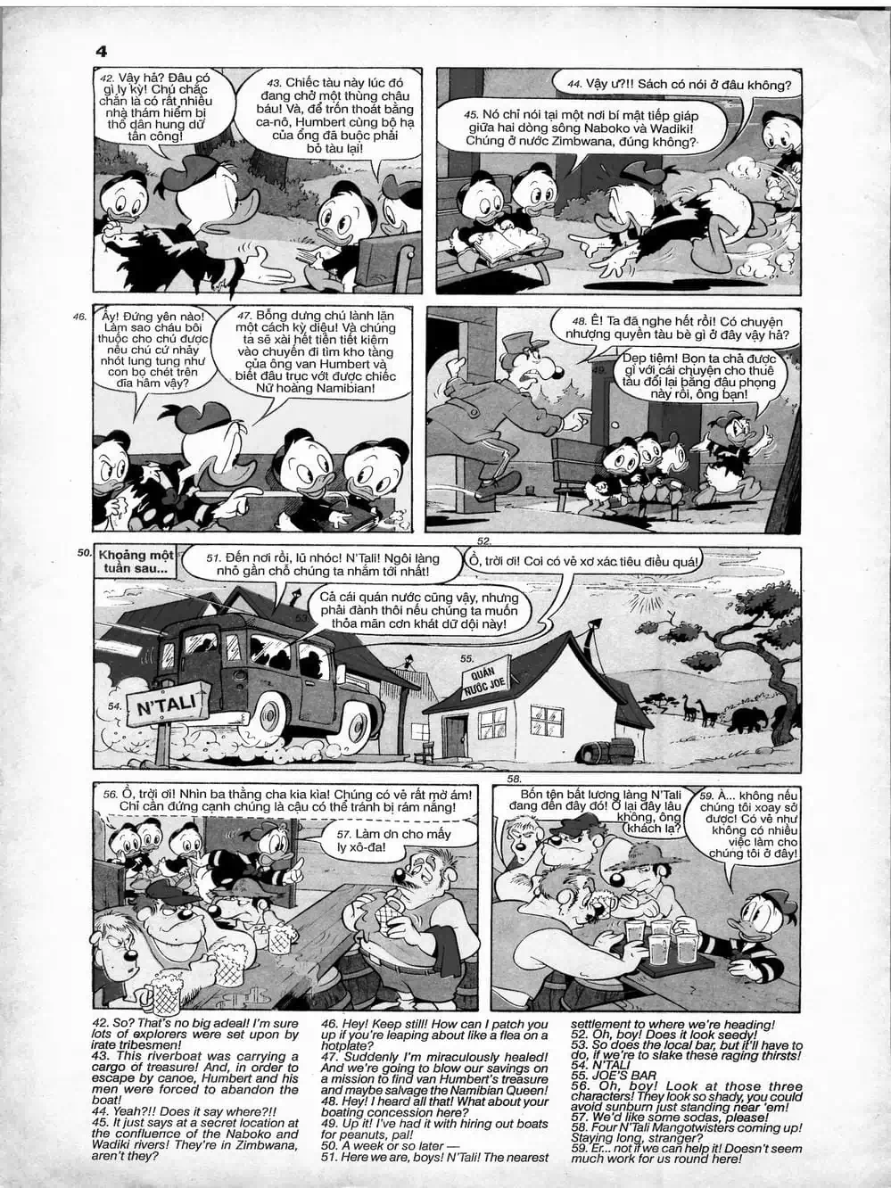 Truyện Tranh Donald Và Bạn Hữu trang 2