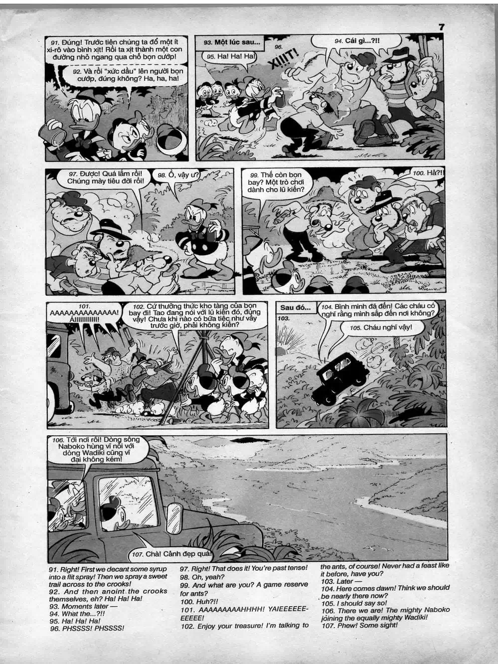 Truyện Tranh Donald Và Bạn Hữu trang 2
