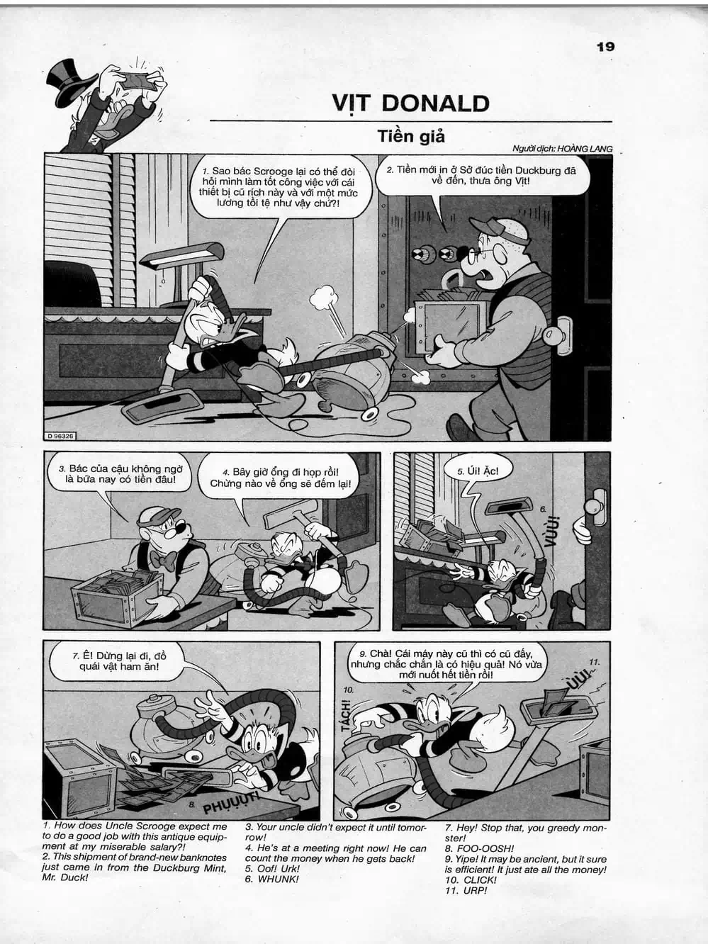 Truyện Tranh Donald Và Bạn Hữu trang 2