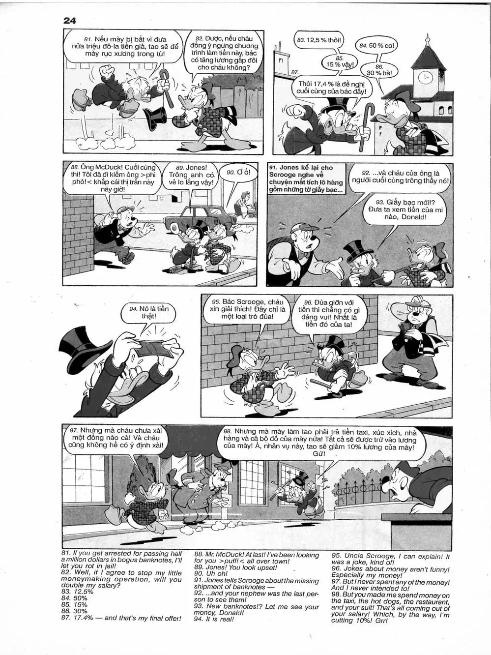 Truyện Tranh Donald Và Bạn Hữu trang 2