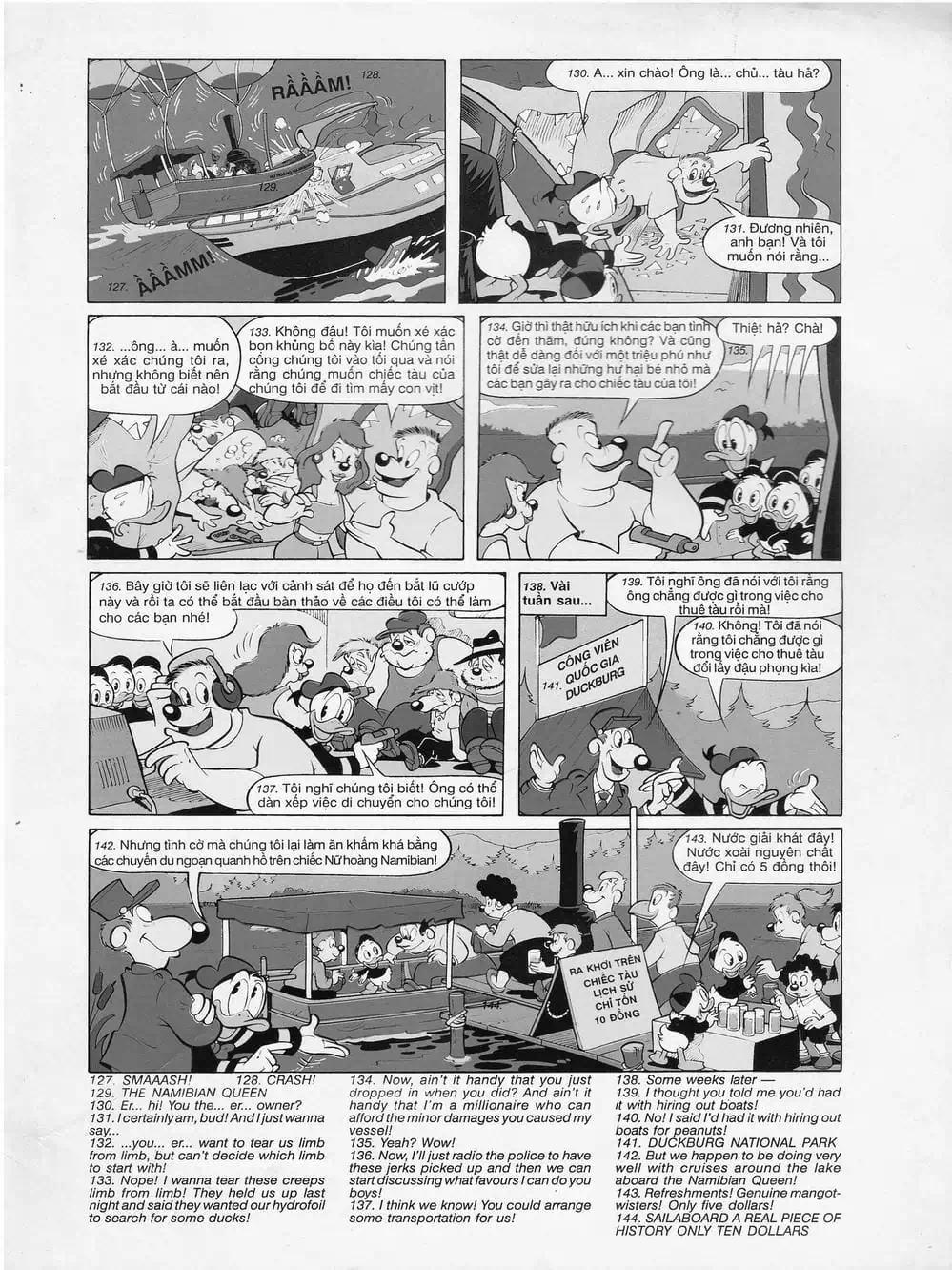 Truyện Tranh Donald Và Bạn Hữu trang 2