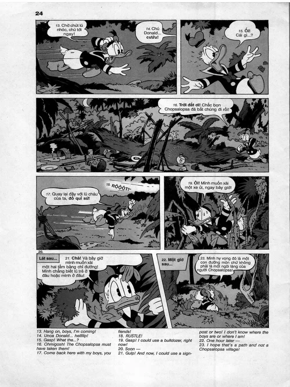 Truyện Tranh Donald Và Bạn Hữu trang 2