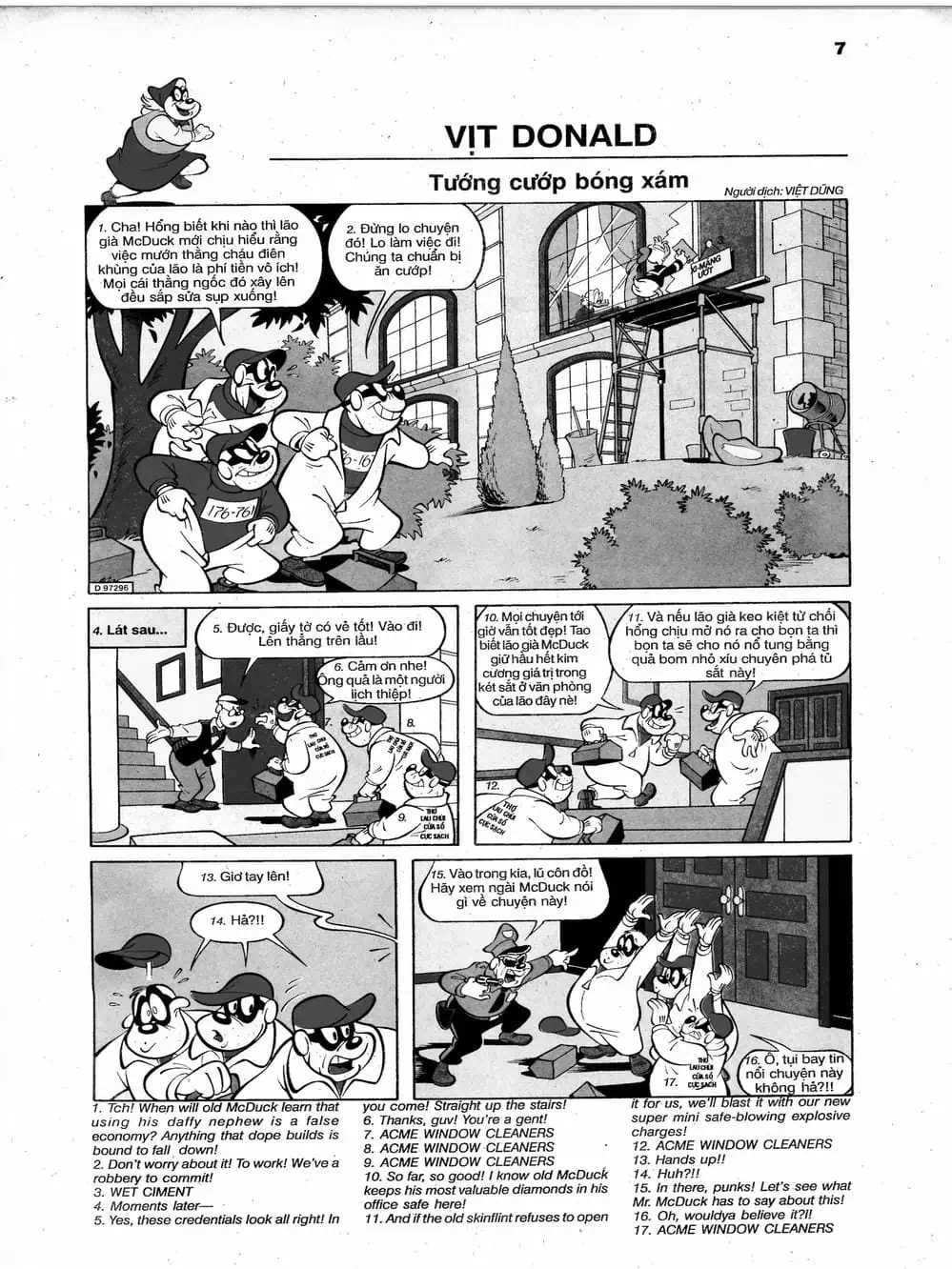Truyện Tranh Donald Và Bạn Hữu trang 2