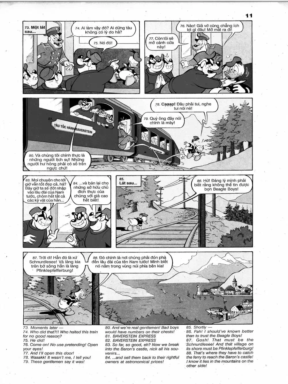 Truyện Tranh Donald Và Bạn Hữu trang 2