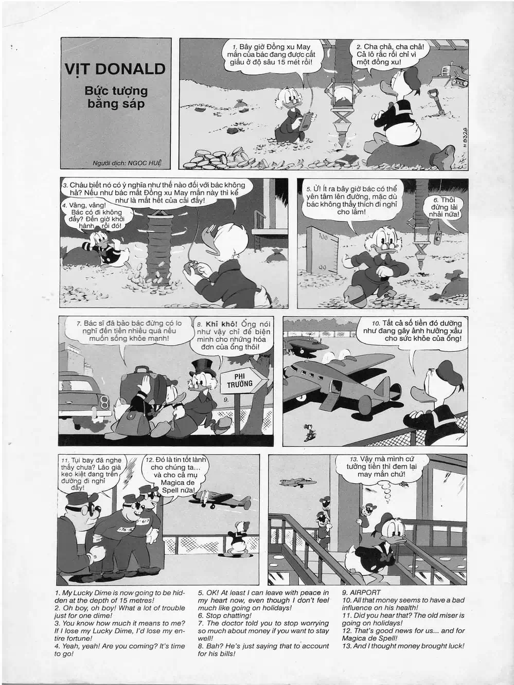 Truyện Tranh Donald Và Bạn Hữu trang 2