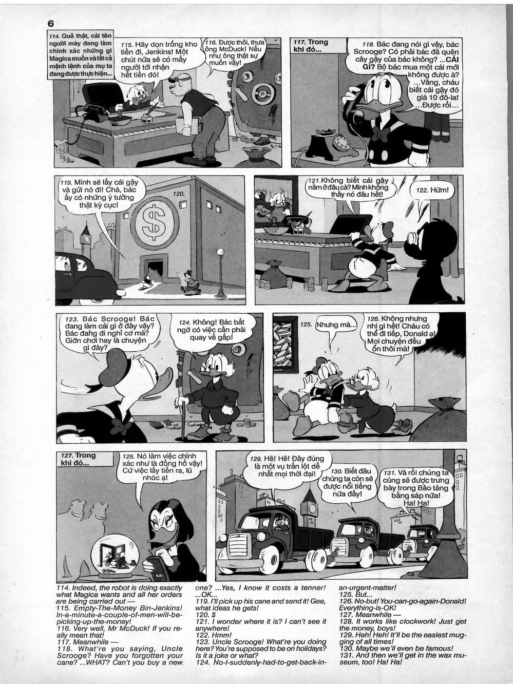 Truyện Tranh Donald Và Bạn Hữu trang 2