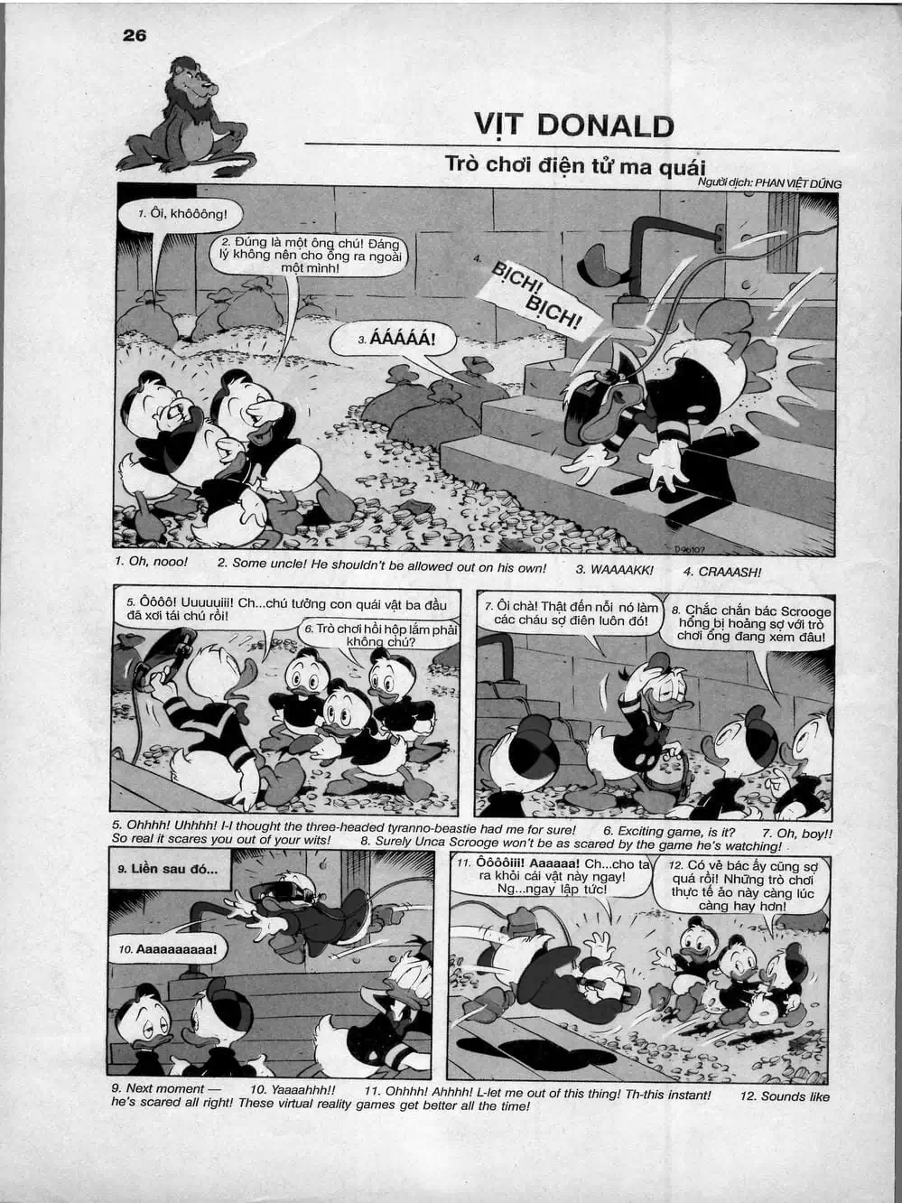Truyện Tranh Donald Và Bạn Hữu trang 2