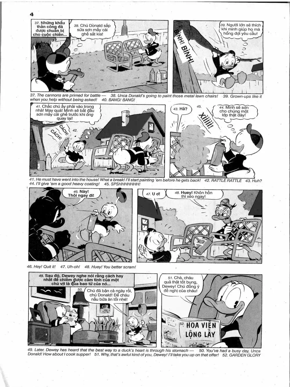 Truyện Tranh Donald Và Bạn Hữu trang 2