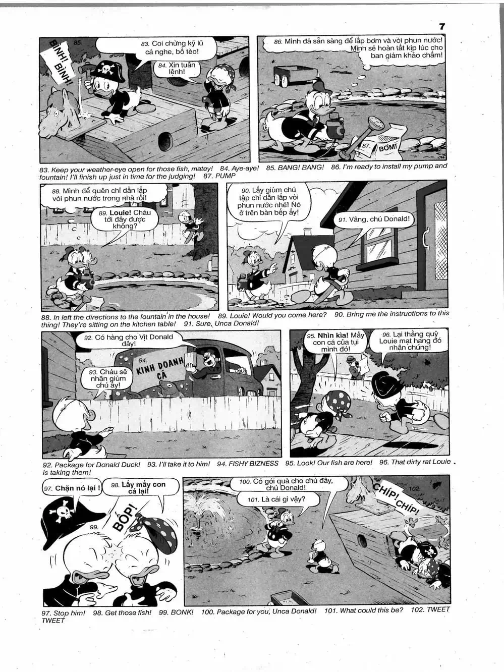 Truyện Tranh Donald Và Bạn Hữu trang 2