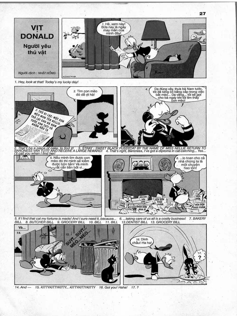 Truyện Tranh Donald Và Bạn Hữu trang 2
