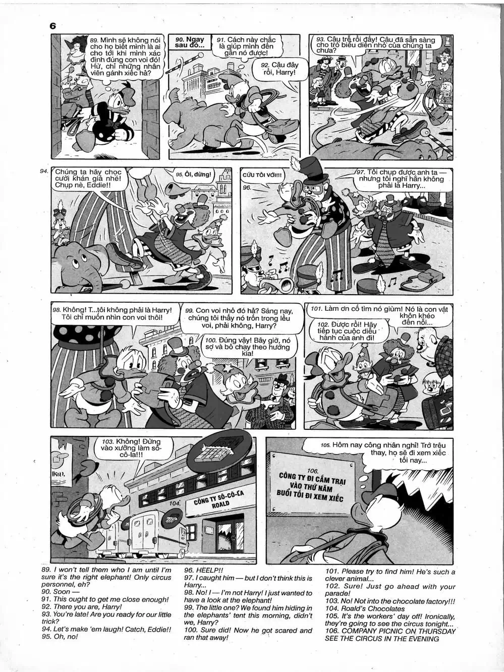 Truyện Tranh Donald Và Bạn Hữu trang 2