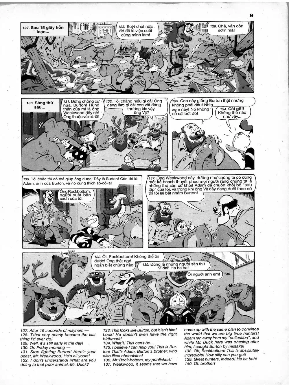 Truyện Tranh Donald Và Bạn Hữu trang 2